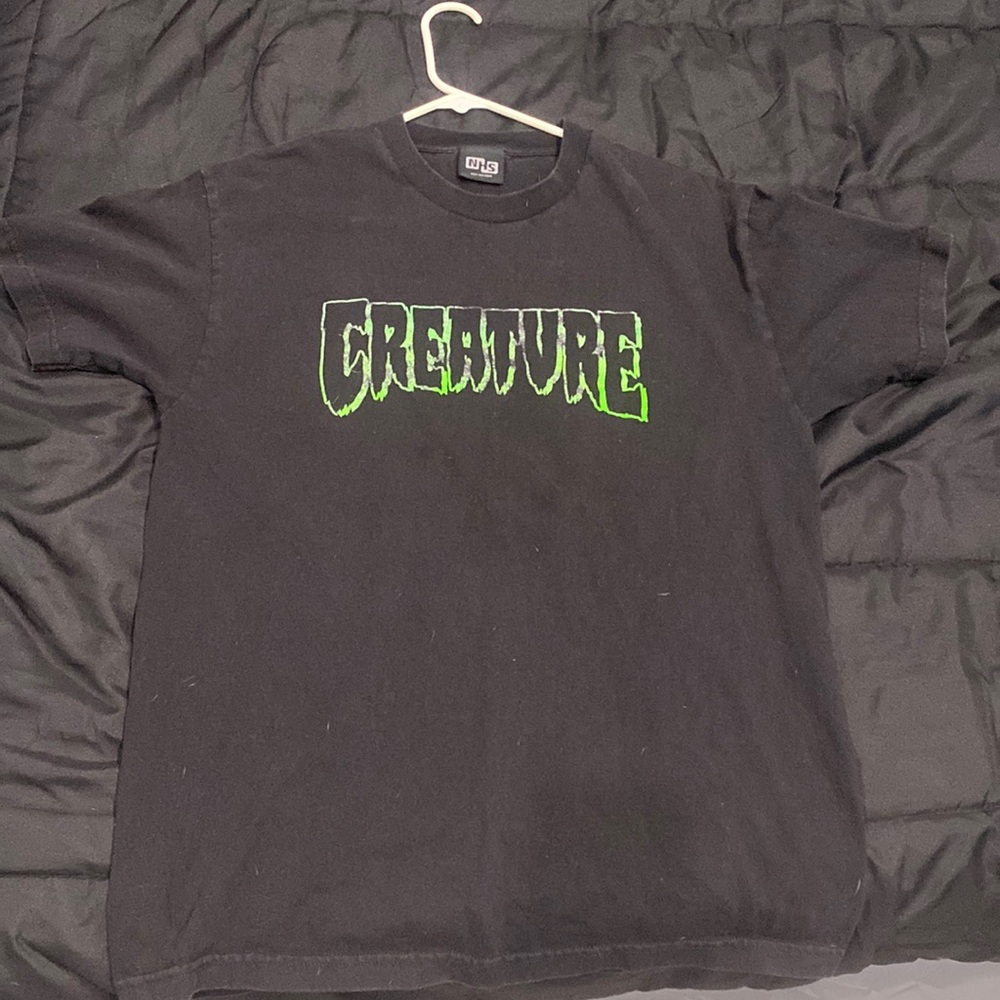 Short sleeve 100% cotton T shirt Creature